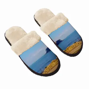 Men View Of Melvich Bay Fuzzy Slippers