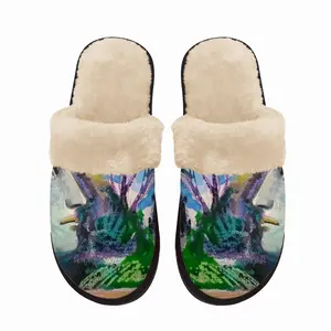 Men Boboli Gardens Fuzzy Slippers