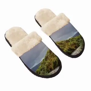 Men A Wintery Kildonan Burn Fuzzy Slippers