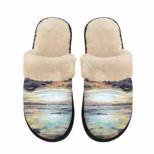 Men Liquid Light Fuzzy Slippers