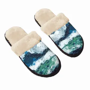 Men Breakwater Fuzzy Slippers