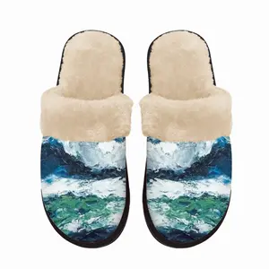 Men Breakwater Fuzzy Slippers