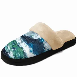 Men Breakwater Fuzzy Slippers