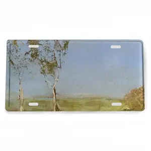 White Gum Trees License Plate