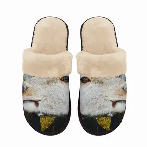 Men A Friendly Wild Red Dead Fuzzy Slippers