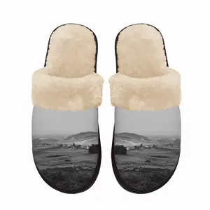 Men A Moody Betty Hill Fuzzy Slippers