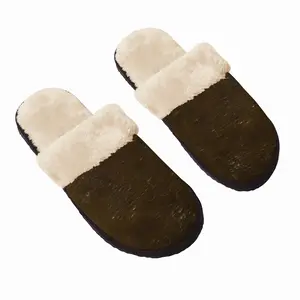 Men Inherited Wealth Fuzzy Slippers