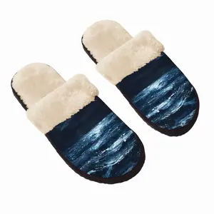 Men Moonlit Fuzzy Slippers