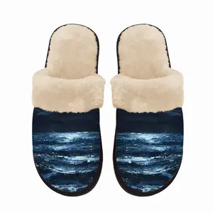 Men Moonlit Fuzzy Slippers