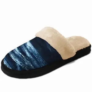 Men Moonlit Fuzzy Slippers