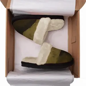 Men Ravine Fuzzy Slippers