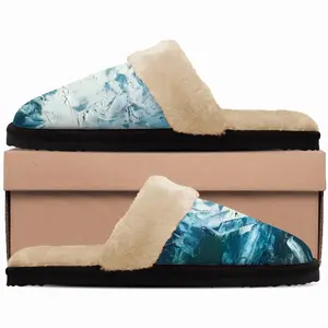 Men Sea Splash Fuzzy Slippers