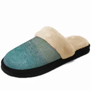 Men Washed Pastels Fuzzy Slippers