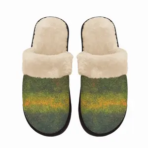 Men The Divide Fuzzy Slippers