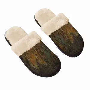 Men Losing Sight Fuzzy Slippers