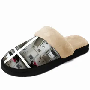 Men Car Fuzzy Slippers