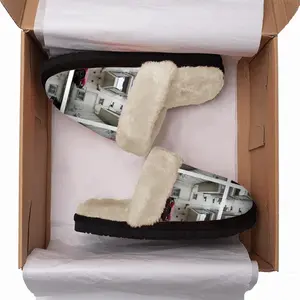 Men Car Fuzzy Slippers