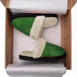 Men Green Jasper Ii Fuzzy Slippers