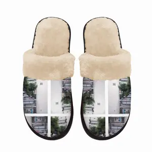 Men Park Fuzzy Slippers