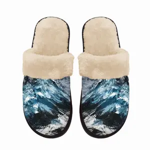 Men Ocean Motion Fuzzy Slippers