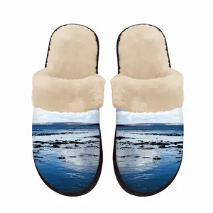 Men Thurso Bay Panorama Fuzzy Slippers