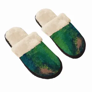 Men Interpretation Fuzzy Slippers