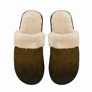 Men Ancient Treasure Fuzzy Slippers