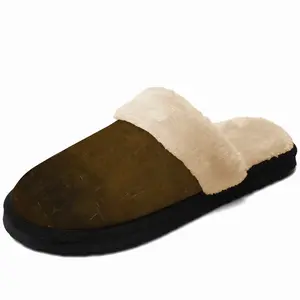 Men Ancient Treasure Fuzzy Slippers