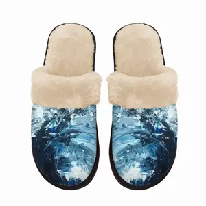 Men Locomotion Fuzzy Slippers