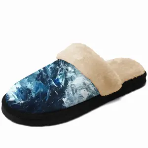 Men Locomotion Fuzzy Slippers