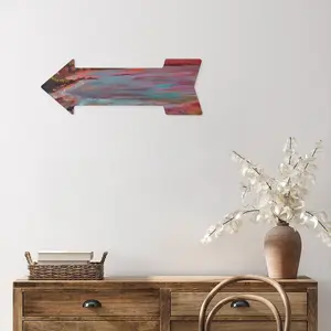 Red Skies Arrow Iron Painting