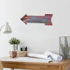 Red Skies Arrow Iron Painting