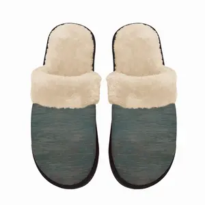 Men Faded Away Fuzzy Slippers