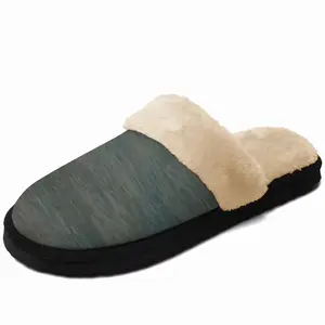 Men Faded Away Fuzzy Slippers