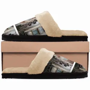 Men Hebradlike Church Fuzzy Slippers