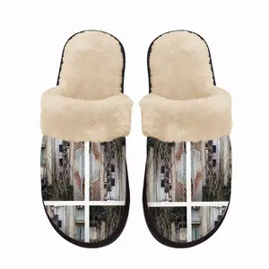 Men Hebradlike Church Fuzzy Slippers