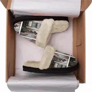 Men Hebradlike Church Fuzzy Slippers