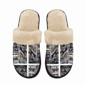 Men Toy Fuzzy Slippers