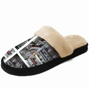 Men Toy Fuzzy Slippers