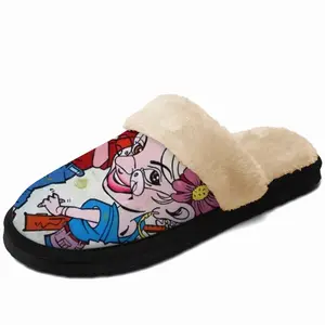 Men Barnyard Jam Fuzzy Slippers