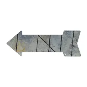 Message Series 1E Arrow Iron Painting