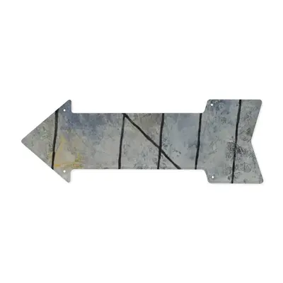 Message Series 1E Arrow Iron Painting