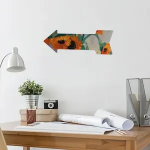 Sunflowers Arrow Iron Painting