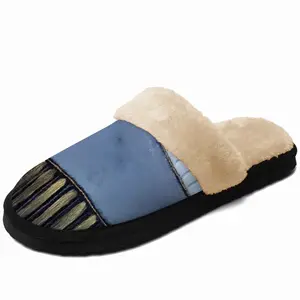 Men Unapologetically Honest Fuzzy Slippers