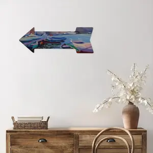 Seascape Arrow Iron Painting