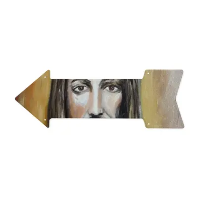 Christ Face Arrow Iron Painting