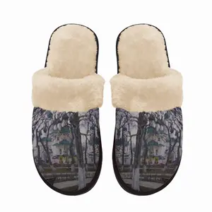 Men Spring In Yaroslavl Fuzzy Slippers