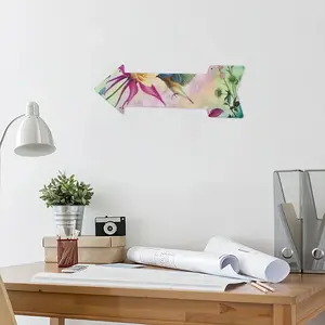 Blossoming Of Life Arrow Iron Painting