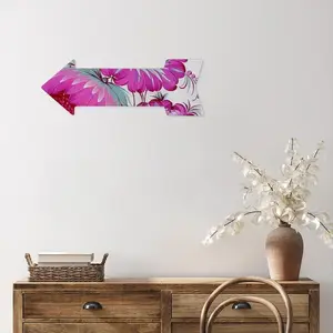 Peony Blossom Arrow Iron Painting