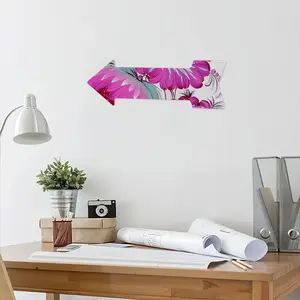 Peony Blossom Arrow Iron Painting